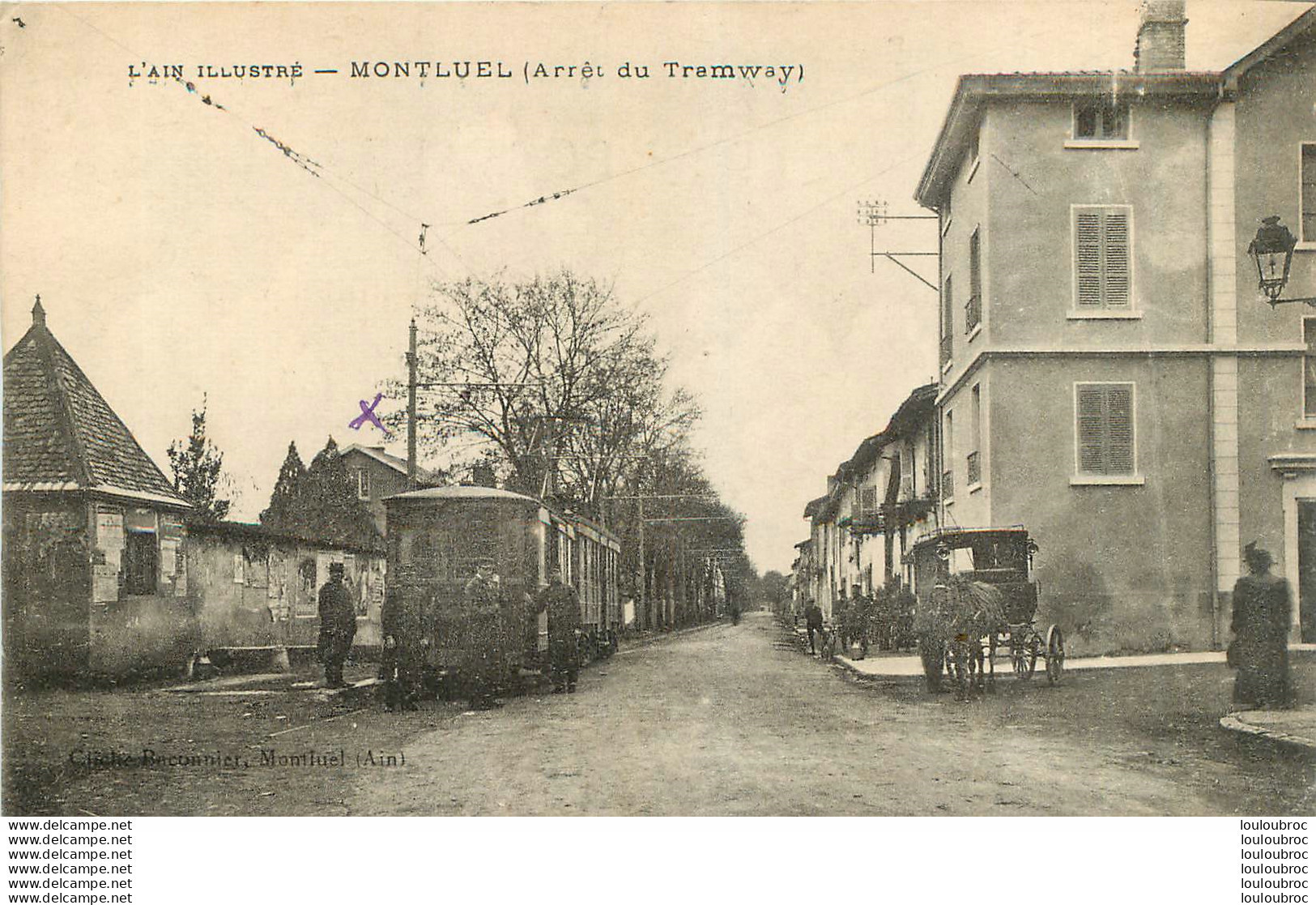 MONTLUEL ARRET DU TRAMWAY - Montluel