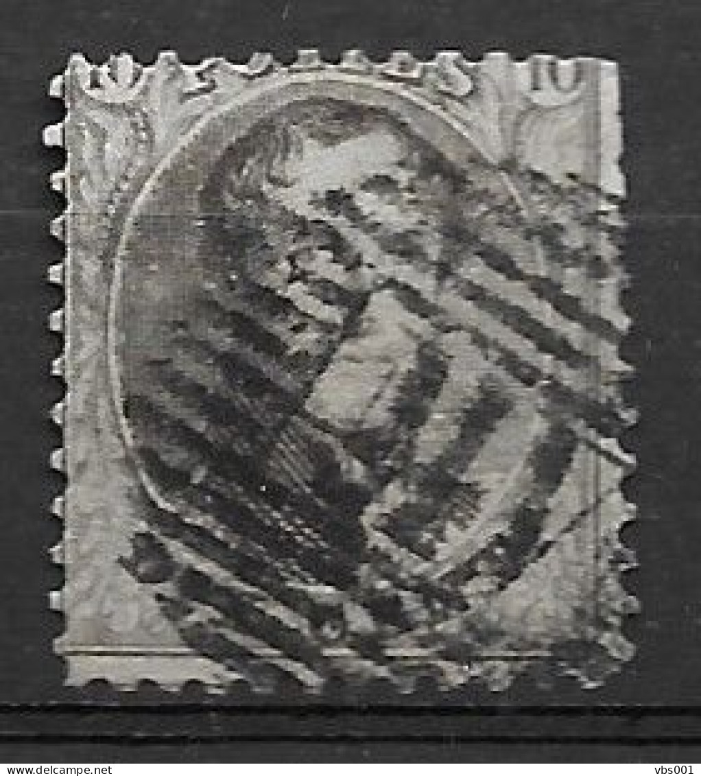 OBP14 (t.12,5x12,5) Met Ambulantstempel M.V (zie Scans) - 1863-1864 Medaglioni (13/16)