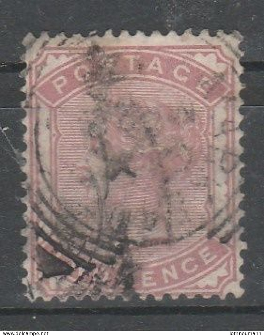 GB 1880: 2 D Rose, Used, No Fault Signed H.Richter; S.G.-spec.  K5           O - Oblitérés