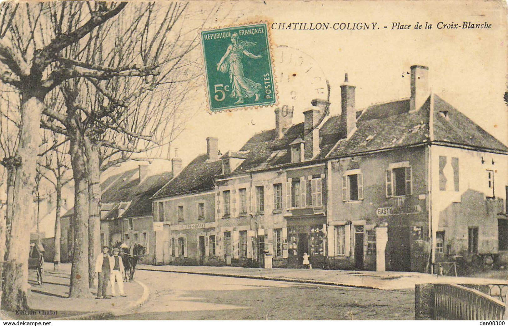 45 CHATILLON COLIGNY PLACE DE LA CROIX BLANCHE - Chatillon Coligny