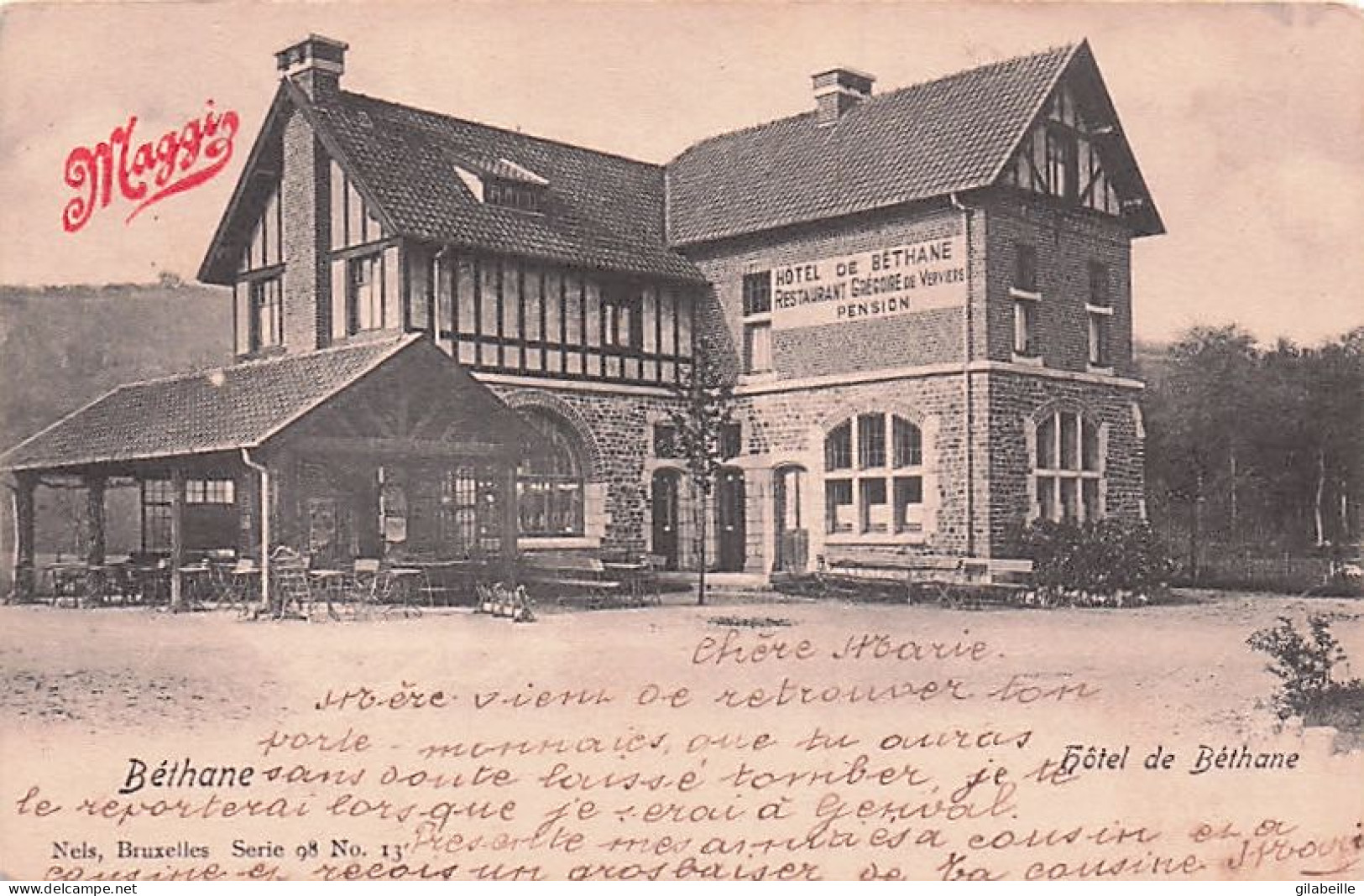 Limbourg - BETHANE - Hotel De Béthane - 1909 - Limburg