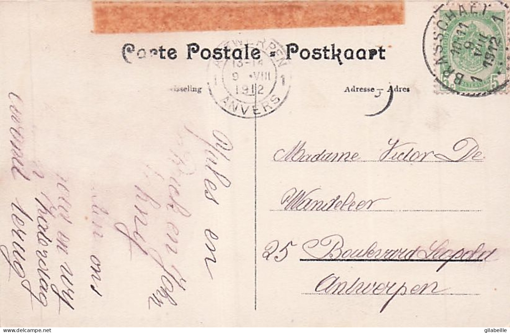 Anvers - BRASSCHAET -  BRASSCHAAT- Donck - Chateau De Donck - 1912 - Brasschaat