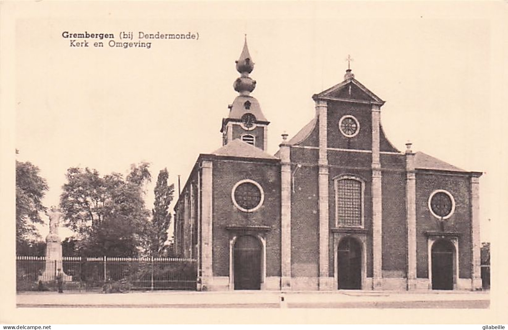 Grembergen (bij Dendermonde) - Kerk En Omgeving - Dendermonde