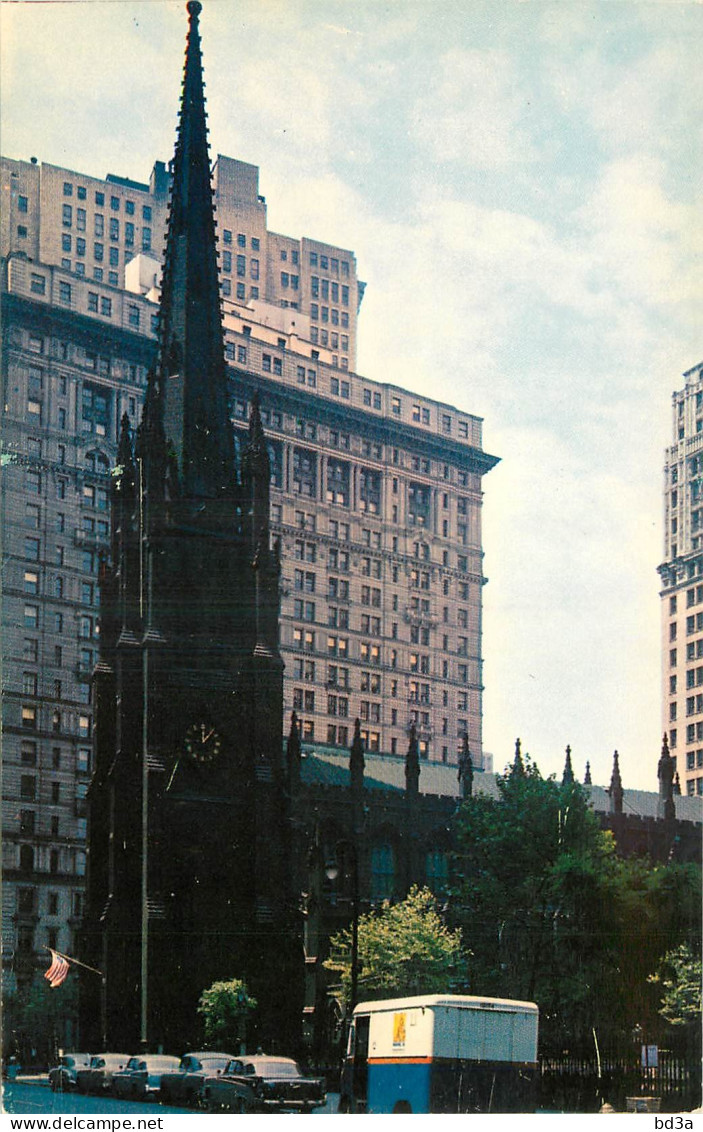 ETATS UNIS USA NEW YORK TRINITY CHURCH - Églises