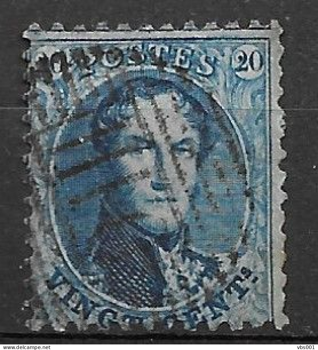 OBP15A (t.12,5x13,5) Met Ambulantstempel O.III (zie Scans) - 1863-1864 Medaillen (13/16)