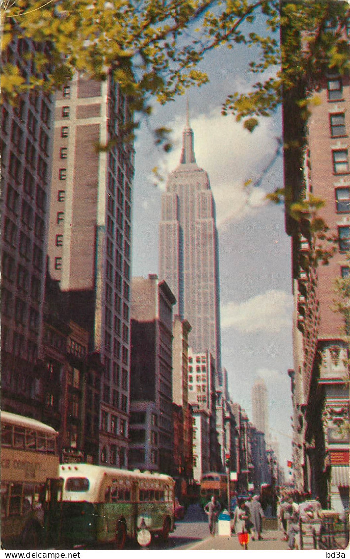 ETATS UNIS USA NEW YORK VIEW OF FIFTH AVENUE - Empire State Building