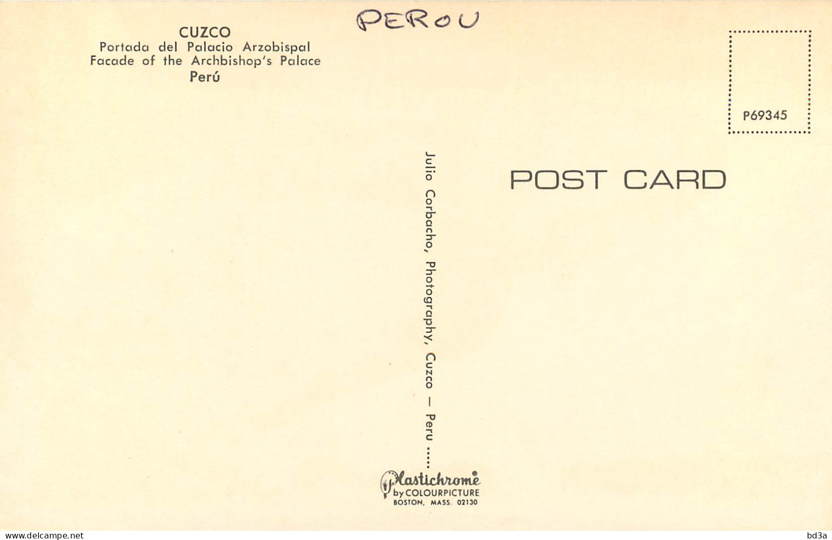 PEROU PERU CUZCO - Perù