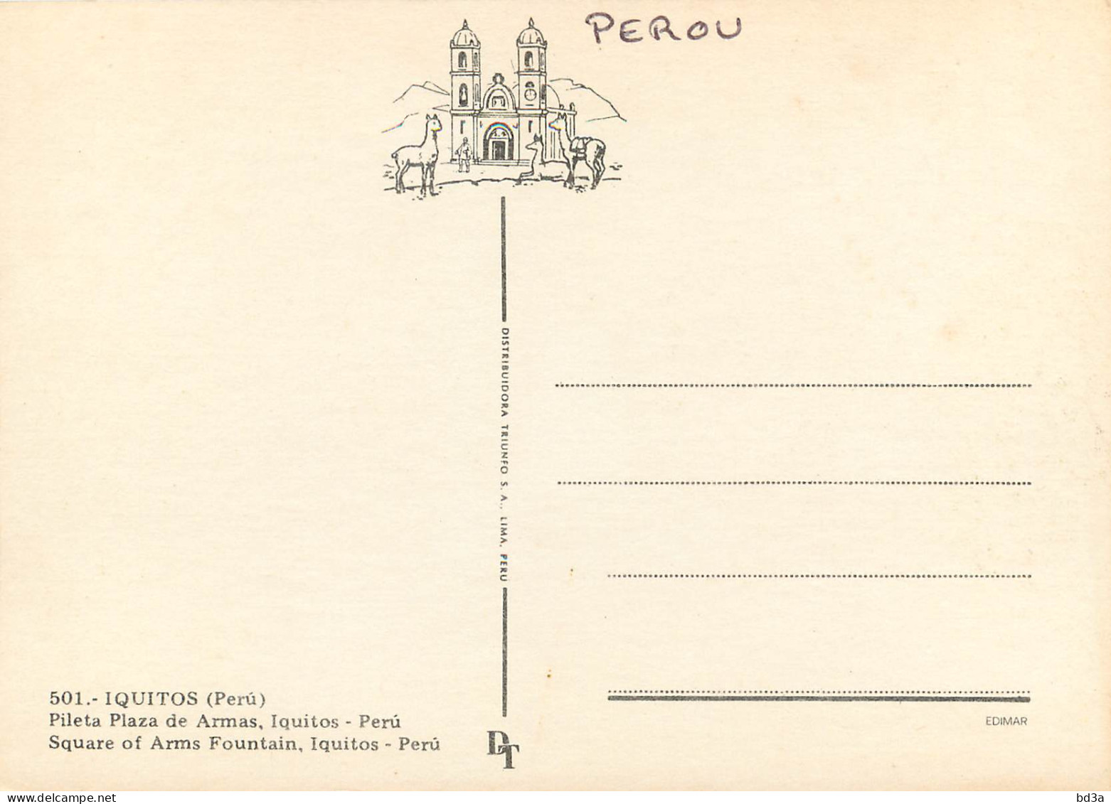 PEROU PERU IQUITOS - Peru