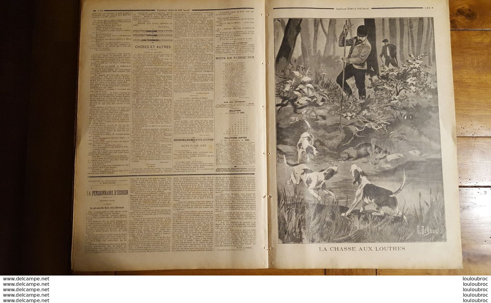 LE PETIT JOURNAL SUPPLEMENT ILLUSTRE 27 AVRIL 1902 A HANOI REVUE AVEC DOUMER ET EMPEREUR D'ANNAM - Le Petit Journal