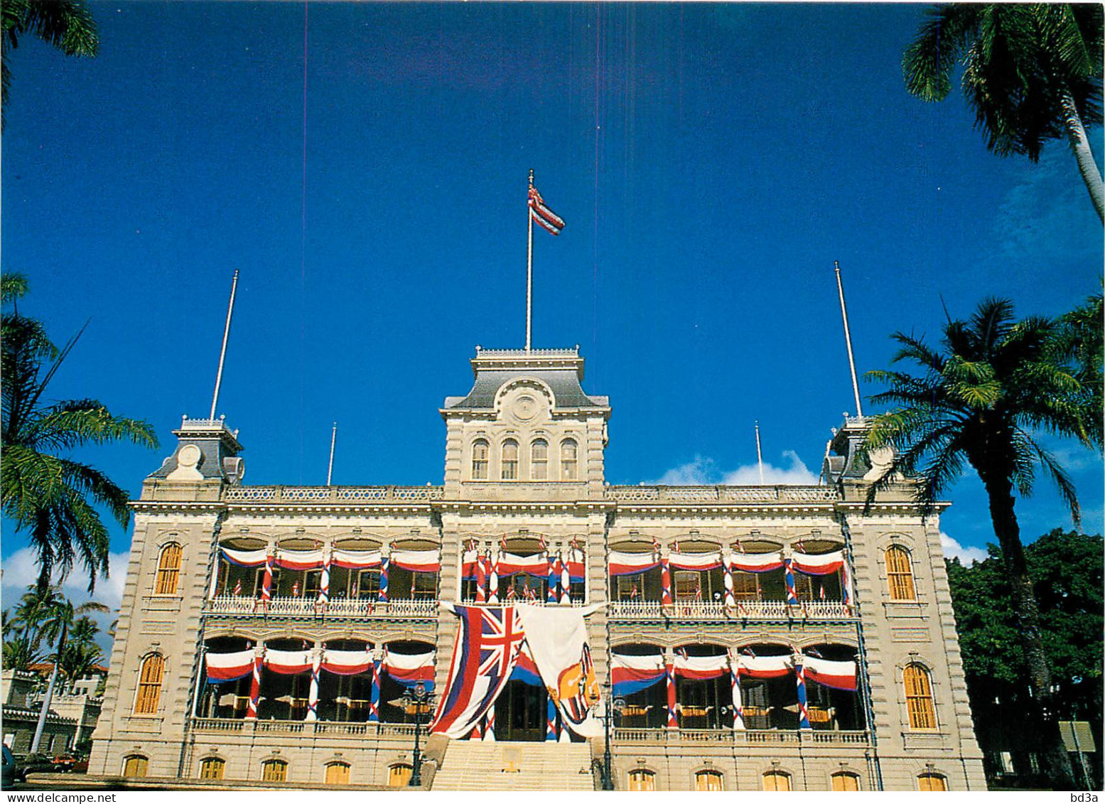 ETATS UNIS USA HAWAII IOLANI PALACE - Andere & Zonder Classificatie