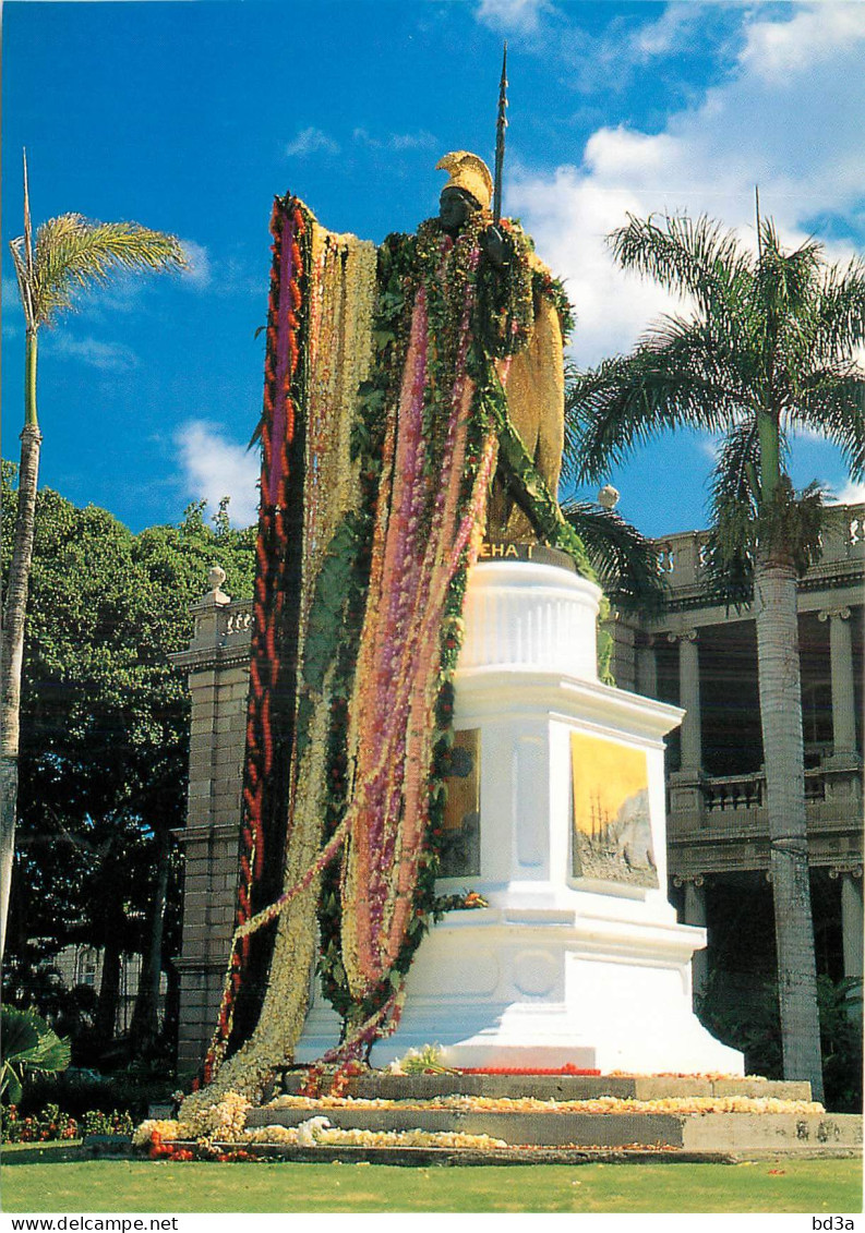 ETATS UNIS USA HAWAII KING KAMEHAMEHA STATUE - Andere & Zonder Classificatie