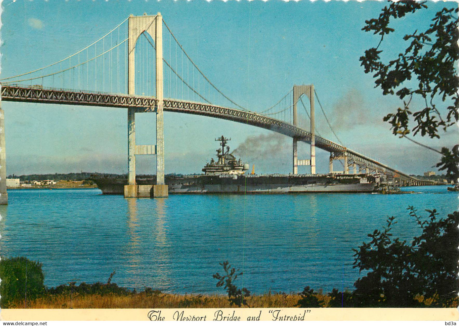  ETATS UNIS USA THE NEWPORT BRIDGE - Autres & Non Classés