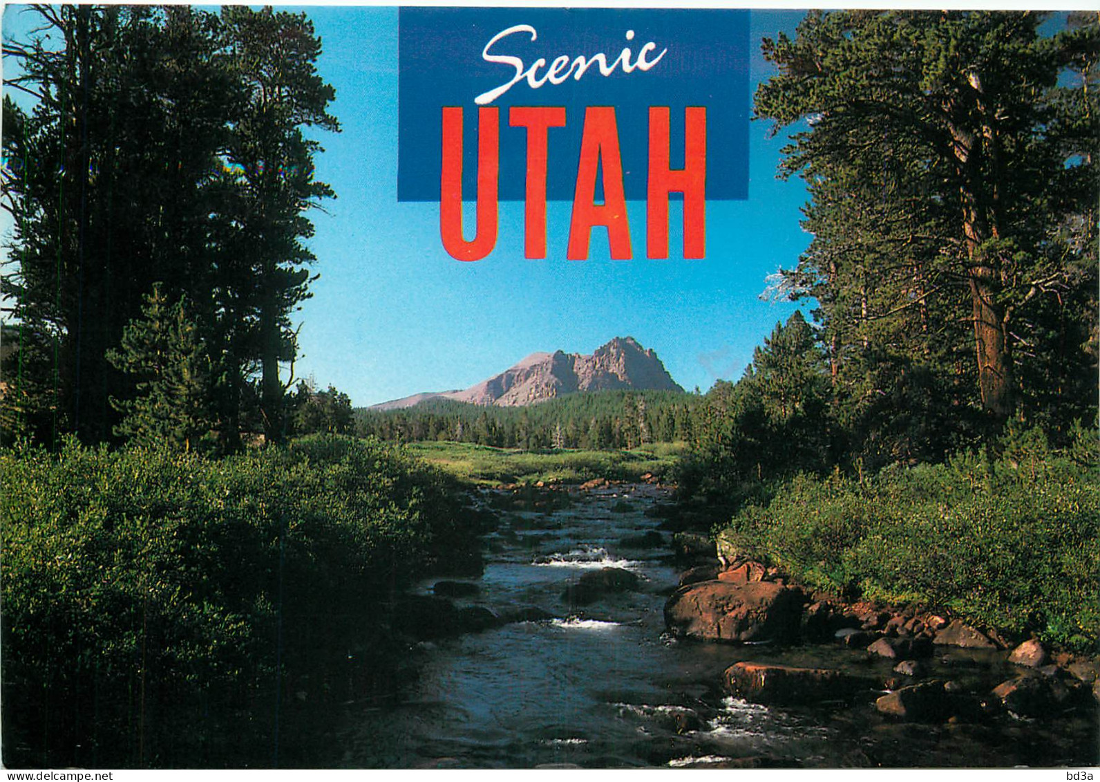  ETATS UNIS USA UTAH SCENIC - Autres & Non Classés