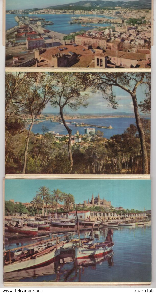 Leporello - Mallorca Palma  - (Baleares, Espana/Spain) - 9 Postcards - (15 Cm X 10.5 Cm) - Palma De Mallorca