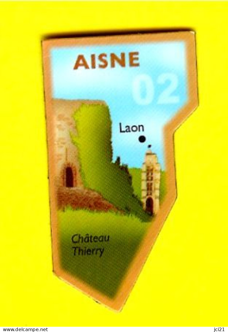 MAGNET 02 - AISNE ( LE GAULOIS ) FALAISE CHÂTEAU _DMA1 - Magnets