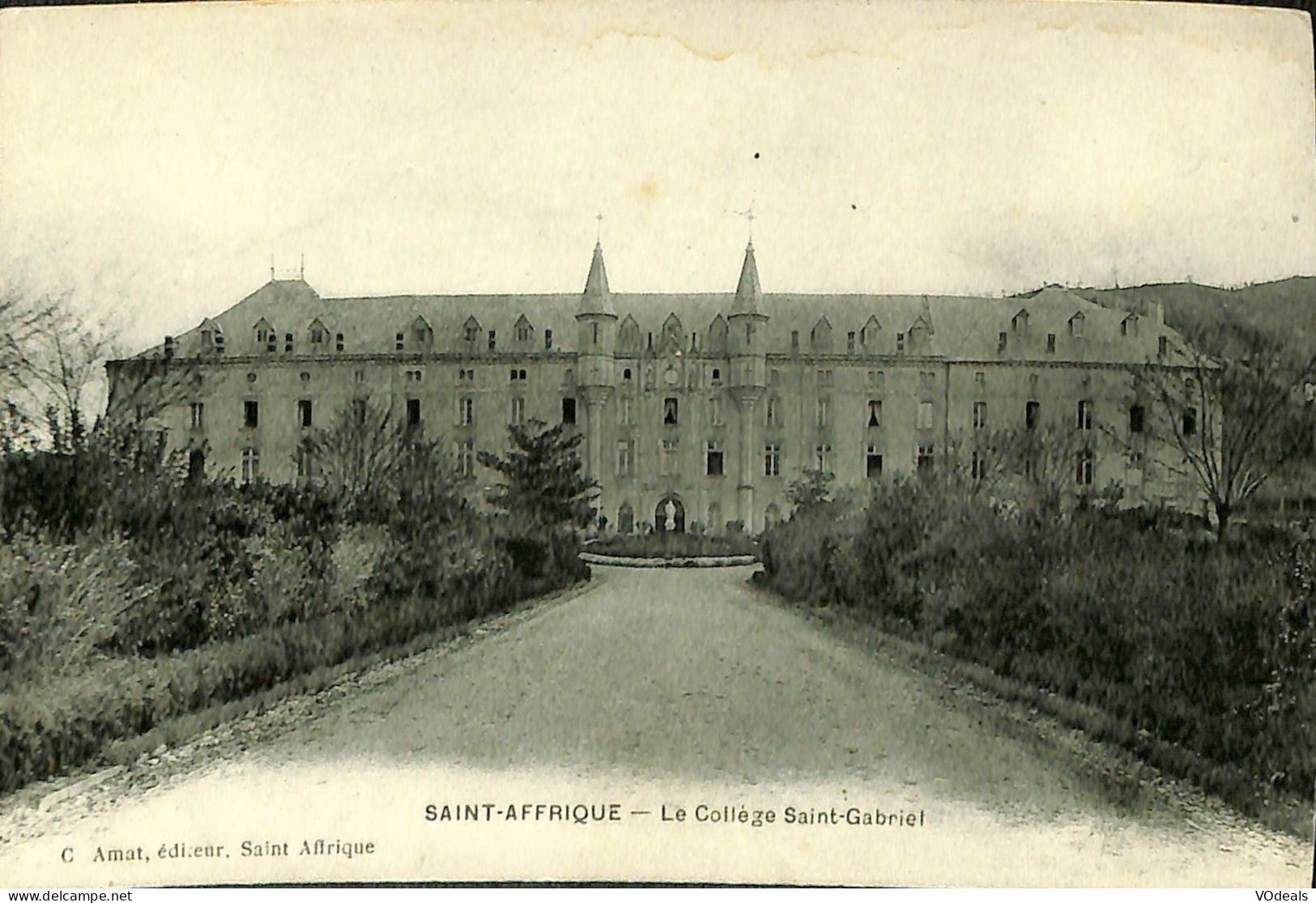 France - (12) Aveyron - Saint Affrique - Le Collège Saint-Gabriel - Saint Affrique