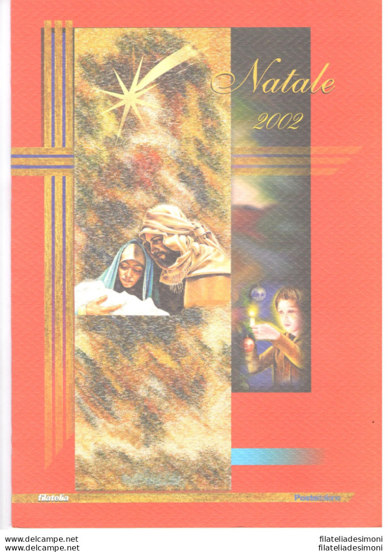 2002 Italia - Repubblica ,  Folder - Natale MNH** - Pochettes