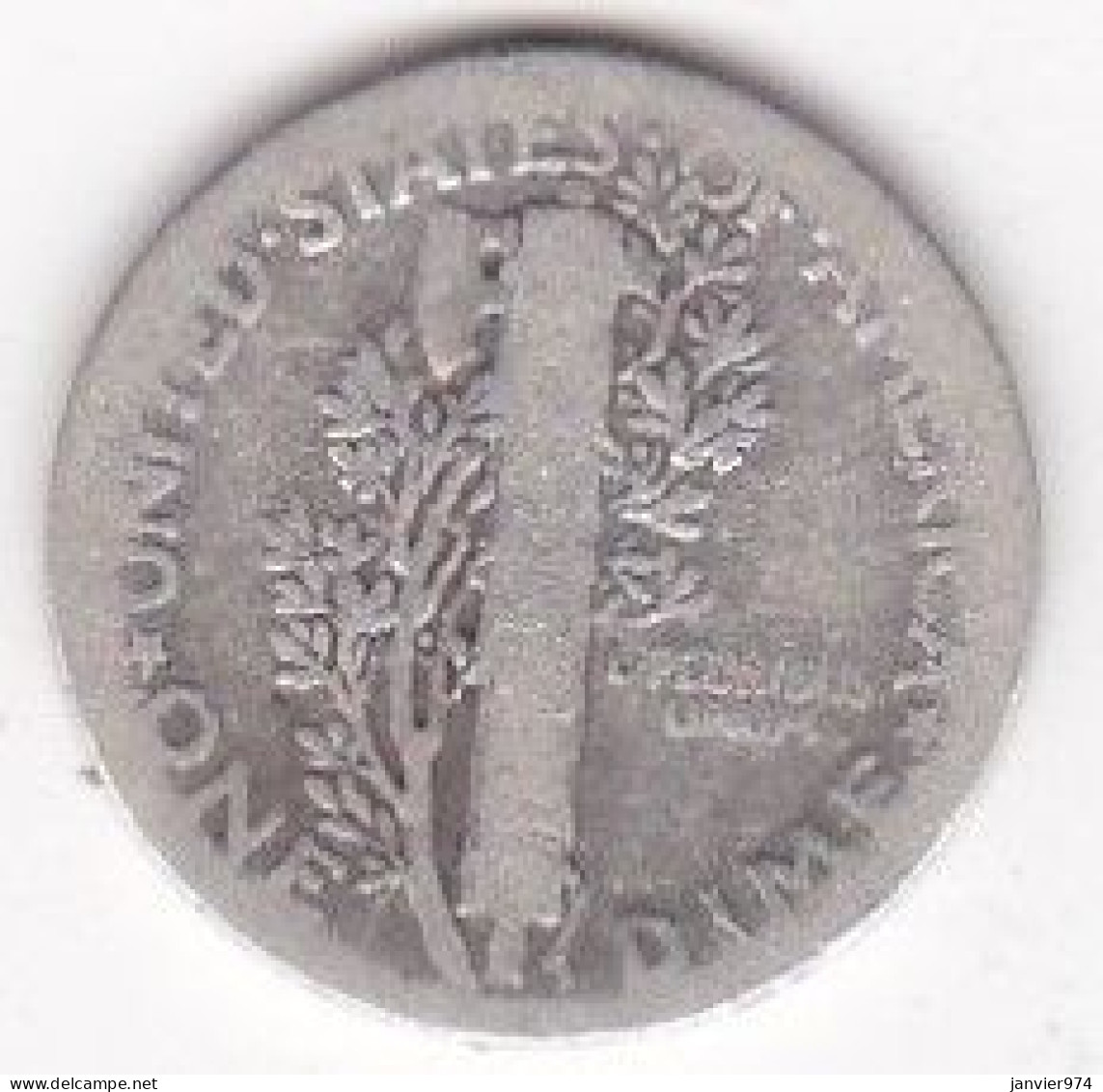 Etats-Unis. One Dime 1926, Mercury, En Argent - 1916-1945: Mercury (Mercurio)