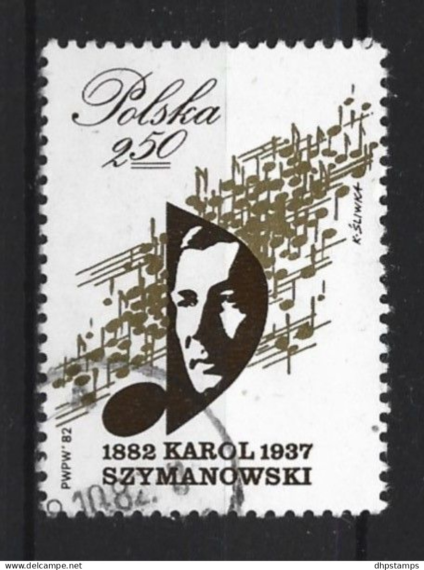 Polen 1982 K. Szymanowski 100th Anniv.  Y.T. 2626 (0) - Used Stamps