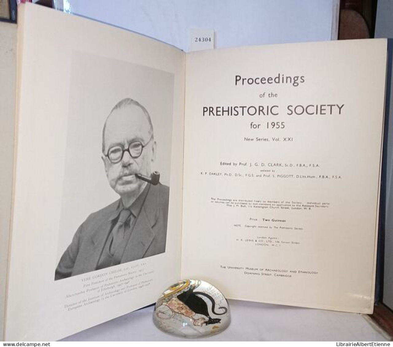 Proceedings Of The Prehistoric Society For 1955 - Arqueología