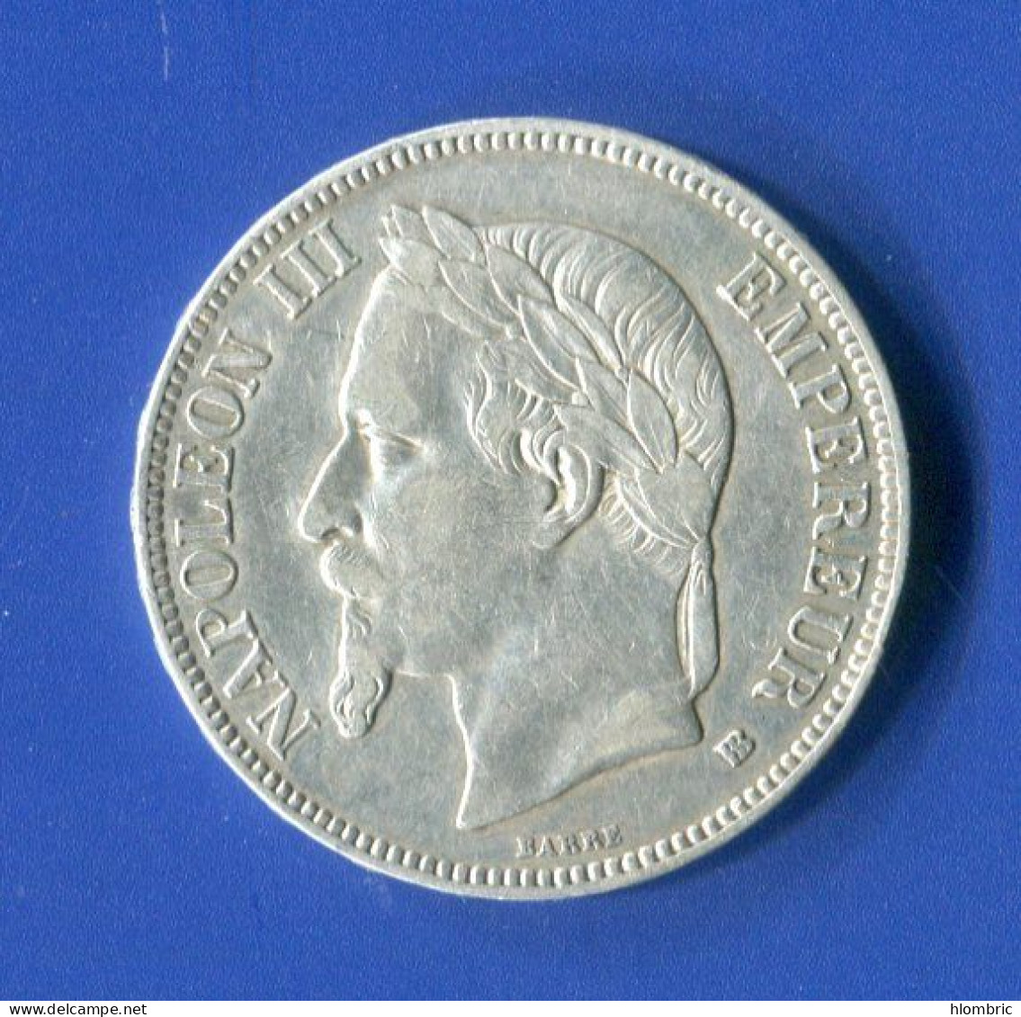 5  Fr  1868  Bb - 5 Francs