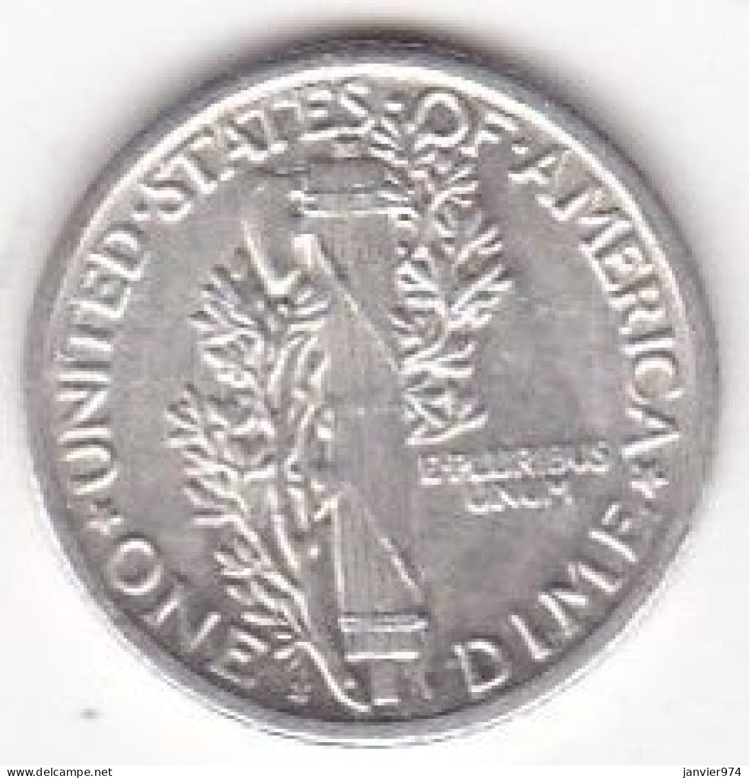 Etats-Unis. One Dime 1918 S San Francisco, Mercury, En Argent - 1916-1945: Mercury