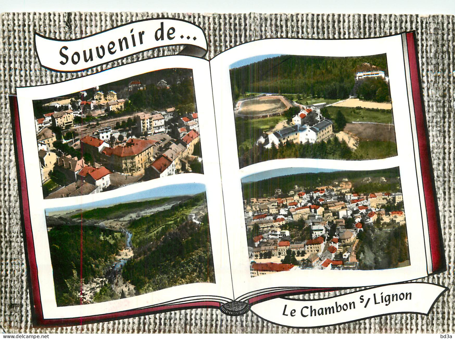 43 SOUVENIR LE CHAMBON SUR LIGNON FACON LIVRE  - Le Chambon-sur-Lignon