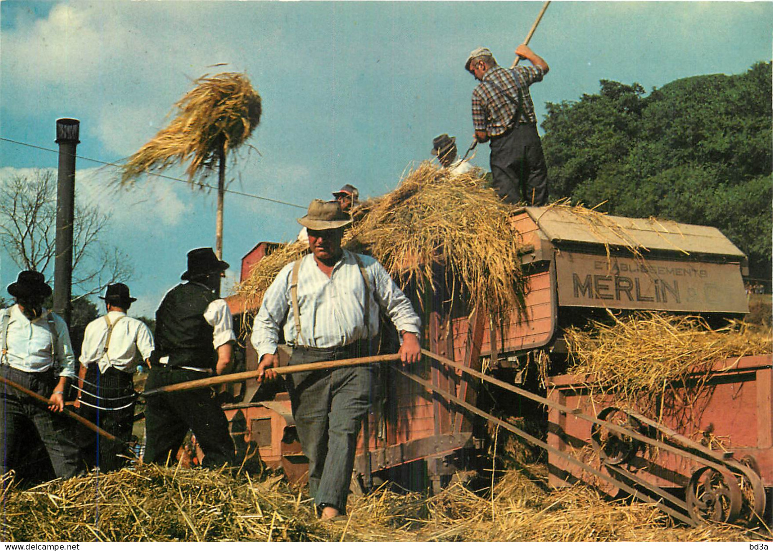 AGRICULTURE LES BATTAGES - Cultures