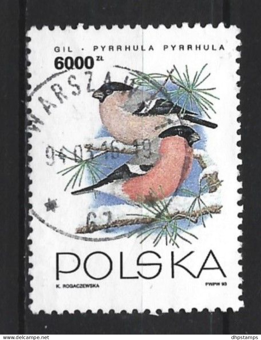 Polen 1993  Bird Y.T. 3259 (0) - Oblitérés