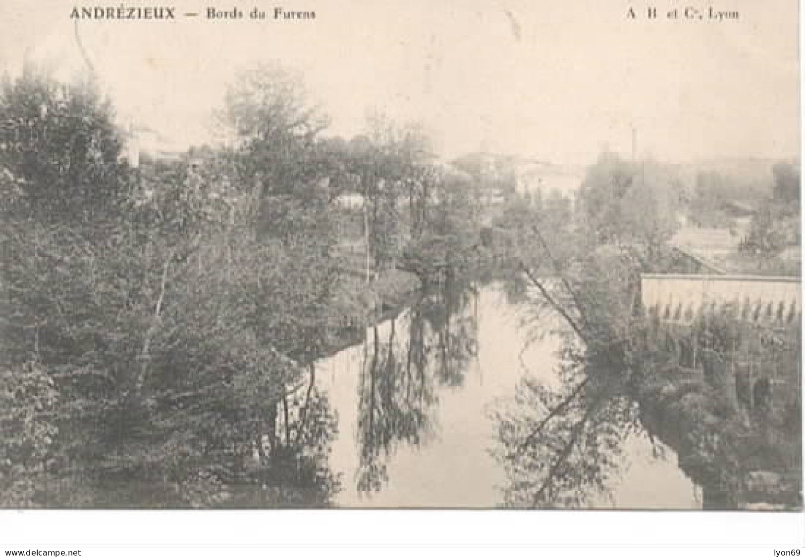 NDRESIEUX  BORDS DU FURENS - Andrézieux-Bouthéon