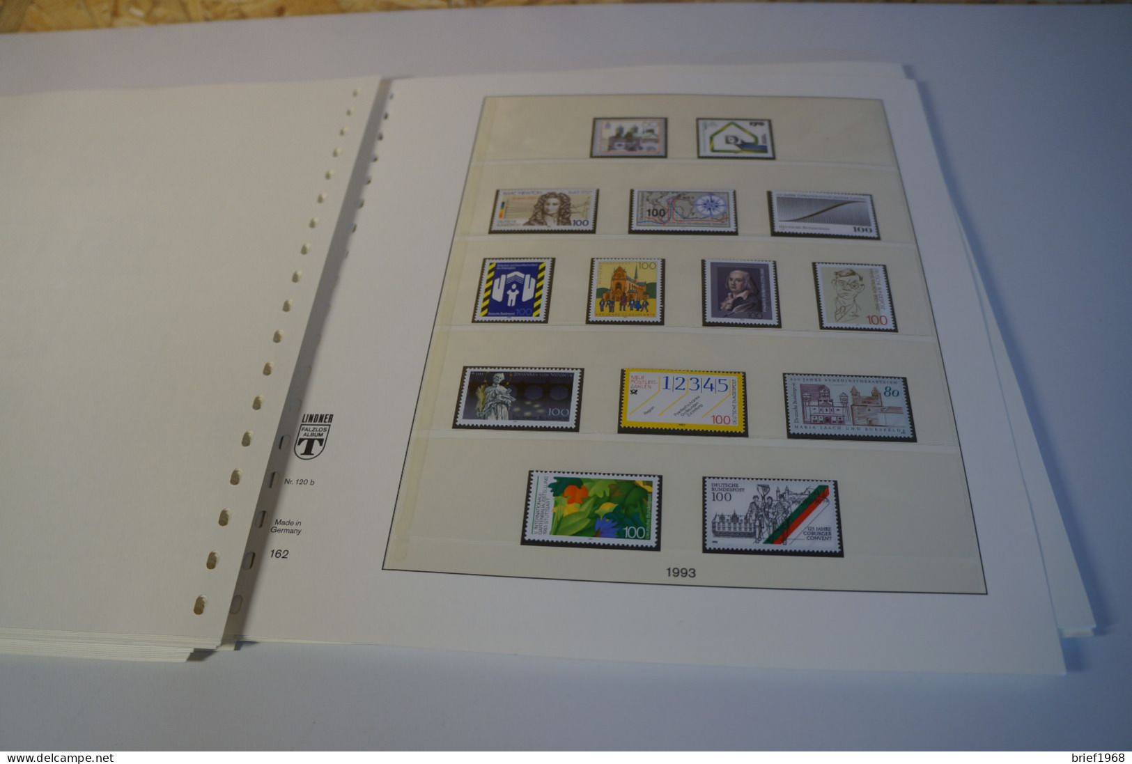 Bund Jahrgang 1990-1994 Postfrisch Komplett Inkl. Lindner T (27527) - Sammlungen