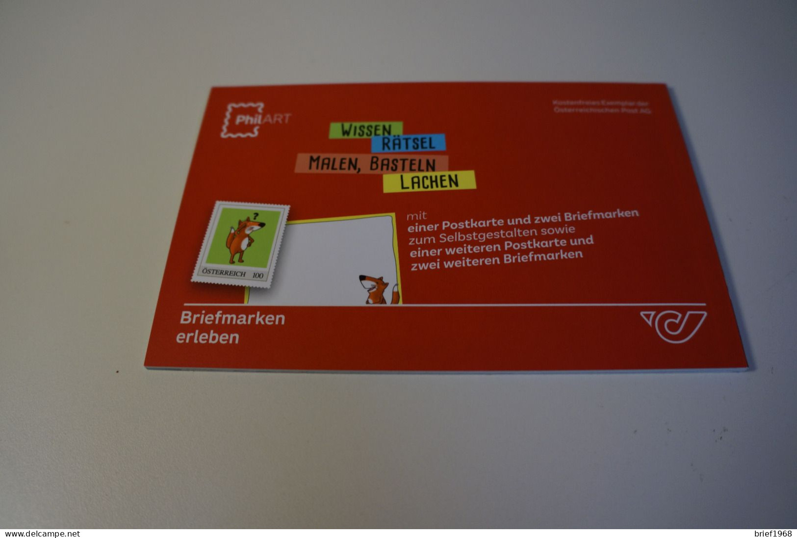 Fridolin Markenbuch Österreich (27538) - Personalisierte Briefmarken