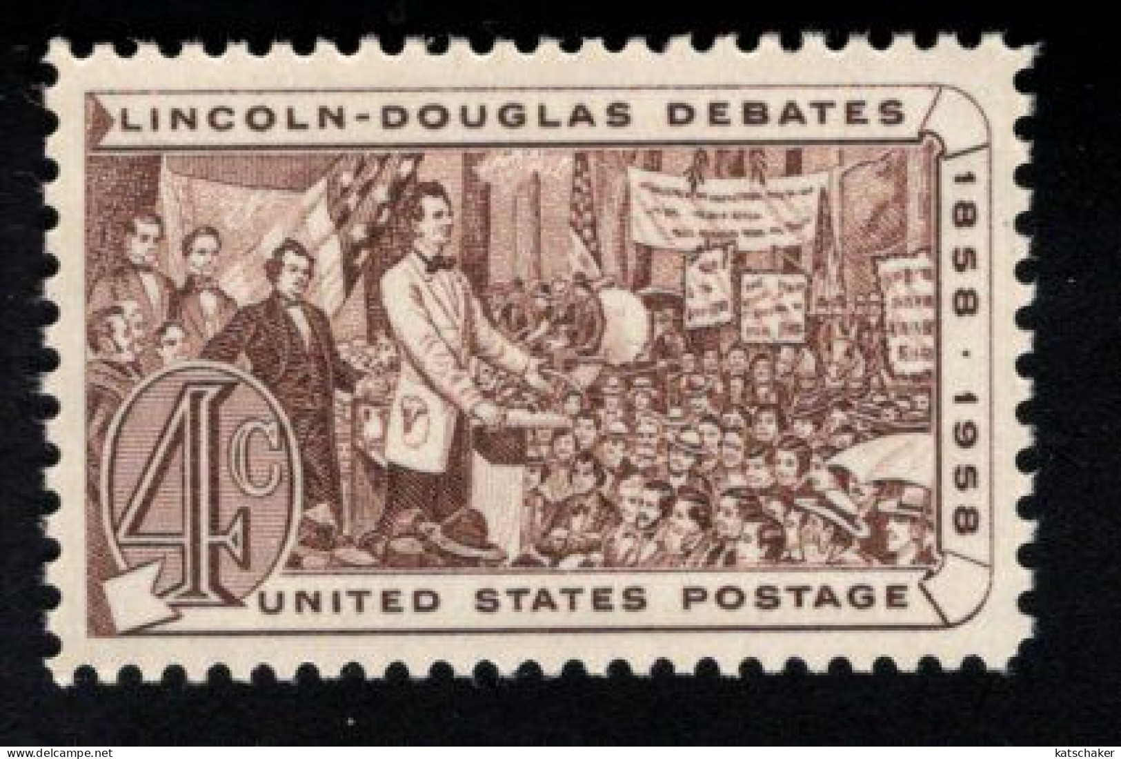 2004407984 1959 SCOTT 1115 (XX) POSTFRIS MINT NEVER HINGED  -  LINCOLN SESQUICENTENNIAL - Nuevos