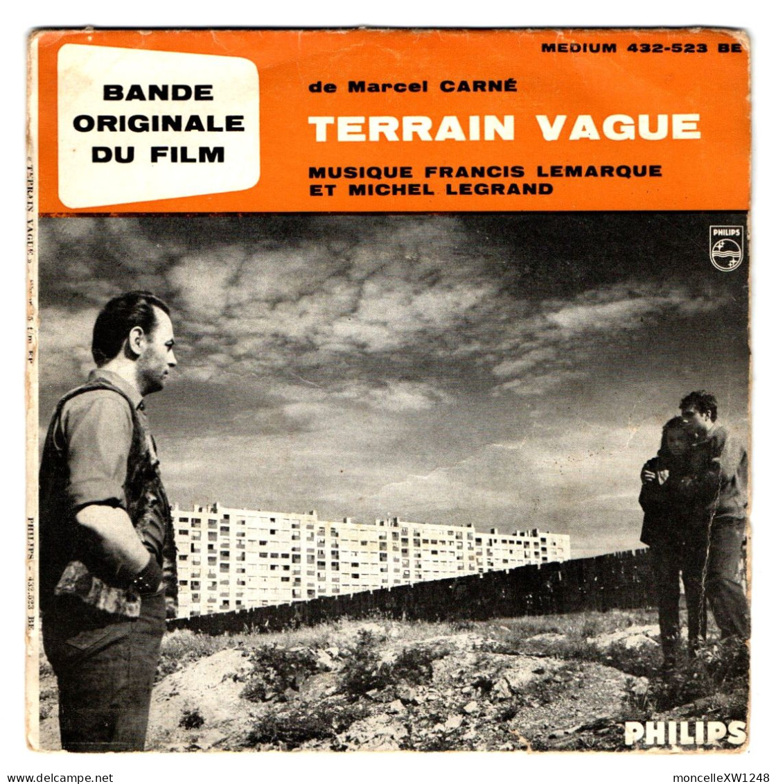 Michel Legrand - 45 T EP BOF Terrain Vague (1960) - 45 Rpm - Maxi-Singles