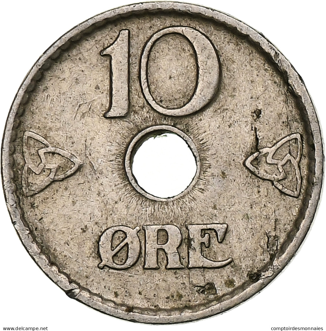 Norvège, 10 Öre, 1949 - Noruega