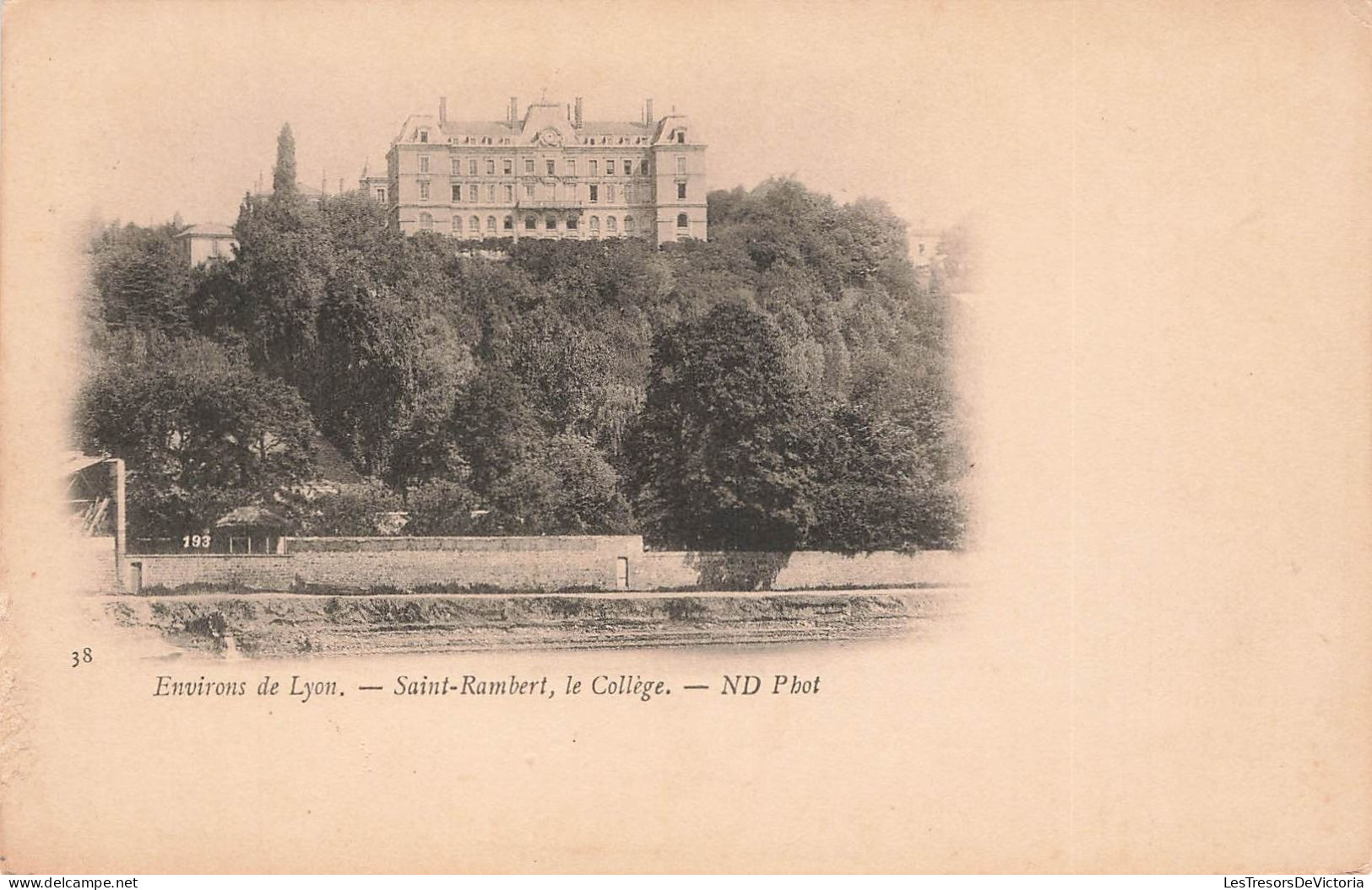 FRANCE - Environs De Lyon - Saint Rambert - Le Collège - Carte Postale Ancienne - Andere & Zonder Classificatie
