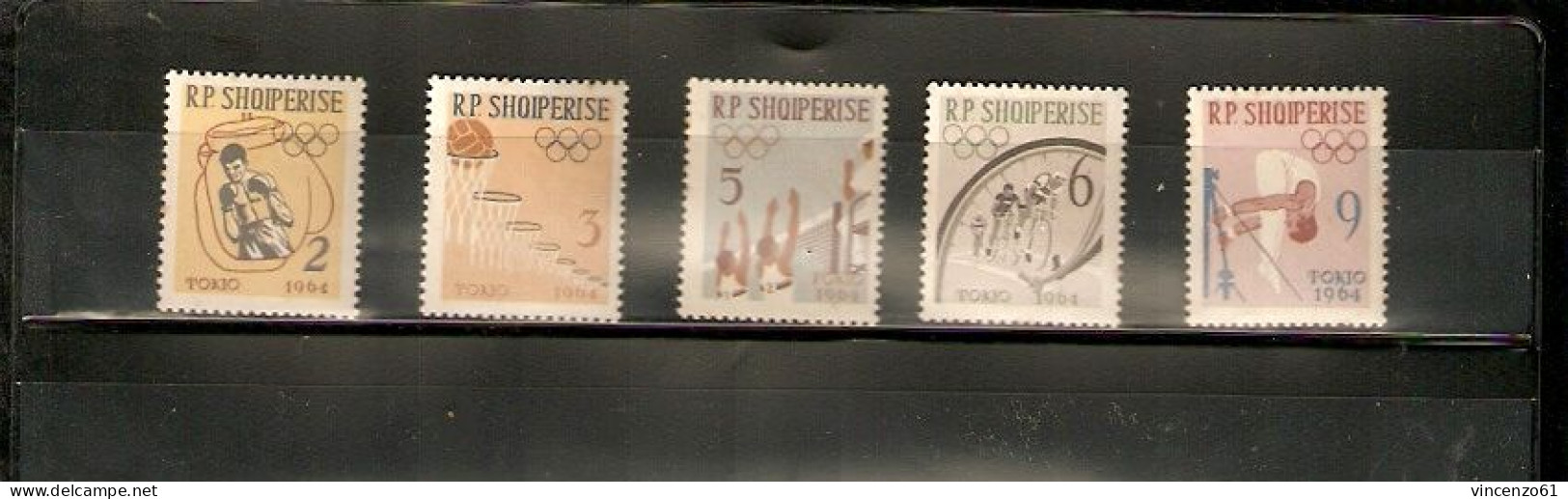 SHQIPERIA  TOKIO 1964 OLIMPIC GAMES - Verano 1964: Tokio