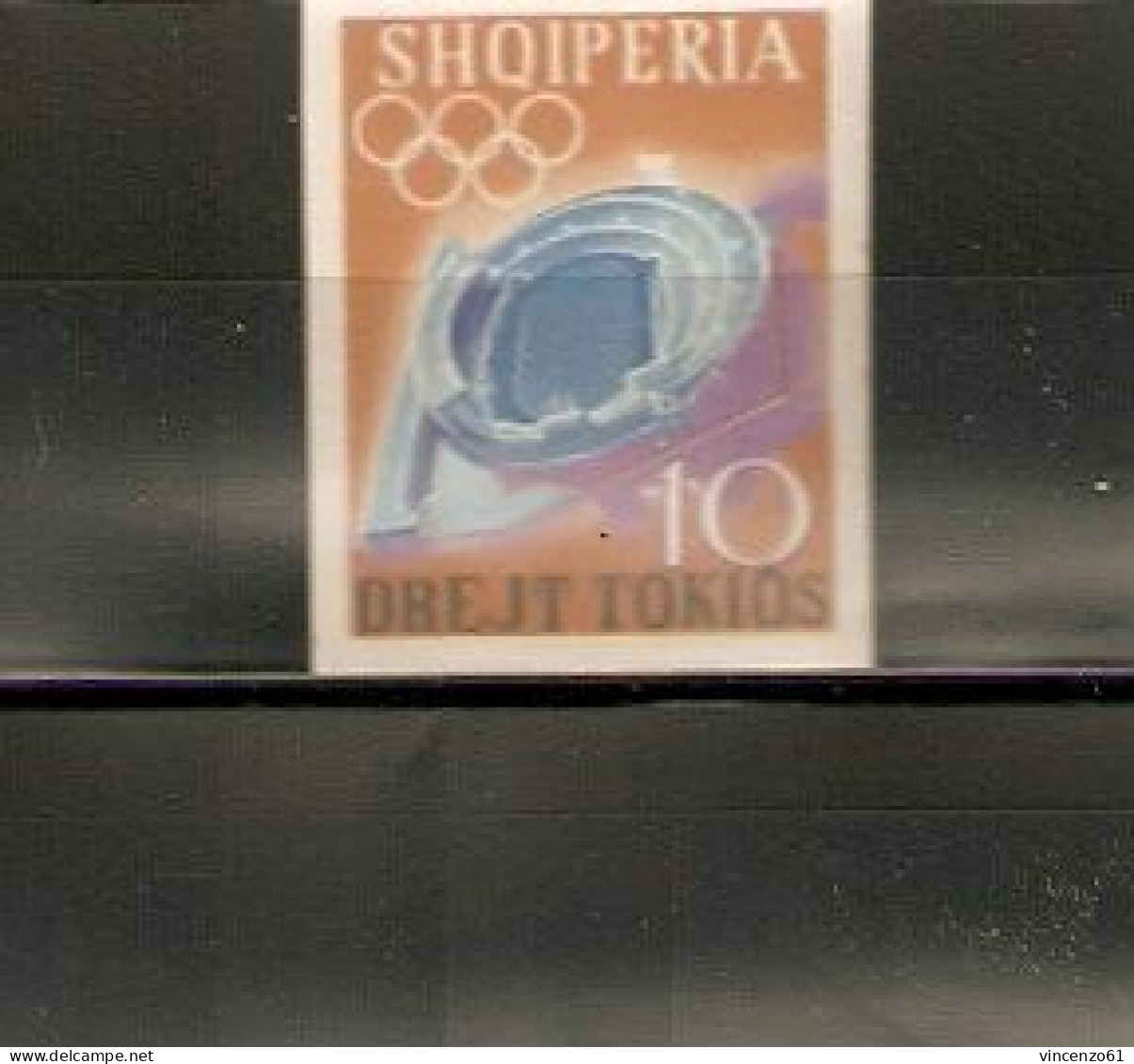 SHQIPERIA  TOKIO 1964 OLIMPIC GAMES UNPERFORATED - Estate 1964: Tokio