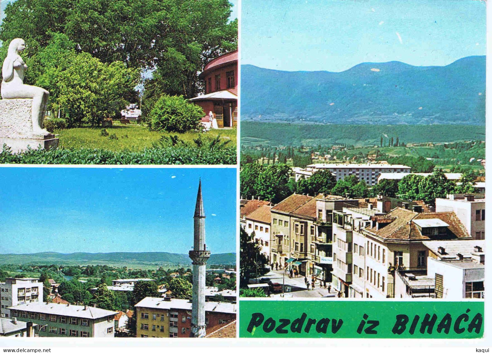 BOSNIE-HERZEGOVINE - Pozdrav Iz BIHACA En 3 Vues - Bosnia And Herzegovina