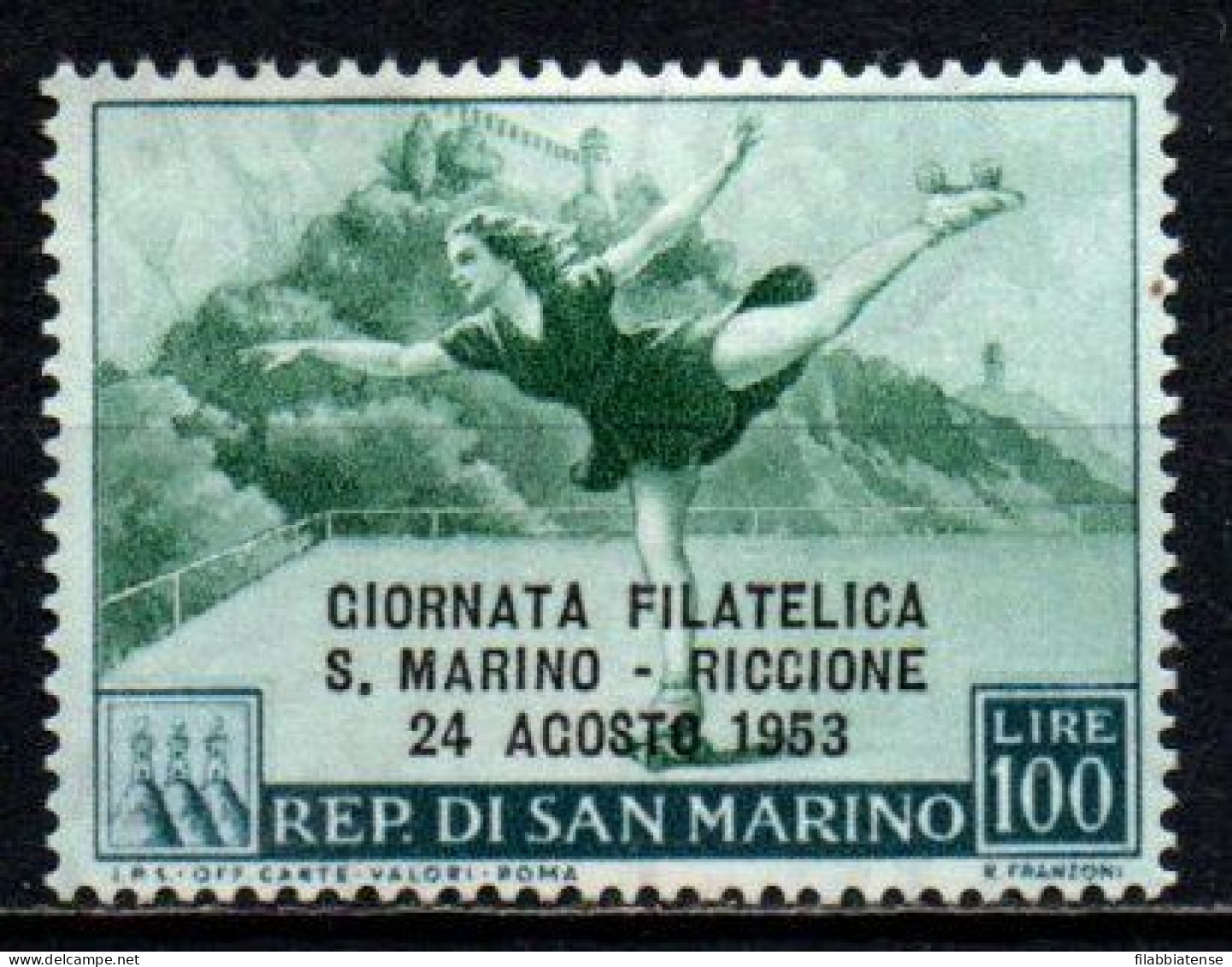 1953 - San Marino 399 Giornata Filatelica   ++++++ - Ongebruikt