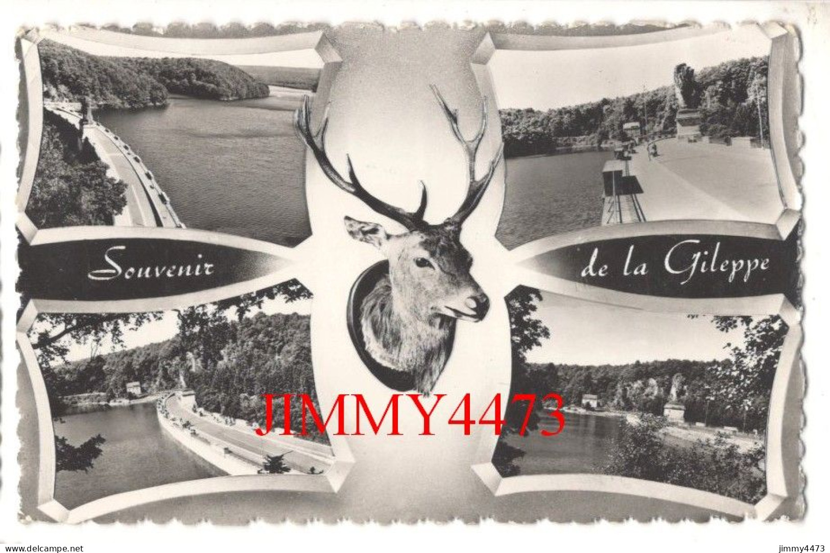 CPSM - Souvenir De La Gileppe En 1960 - Multi Vues ( Commune De Jalhay Province De Liège ) Bromophoto Brux. - Jalhay