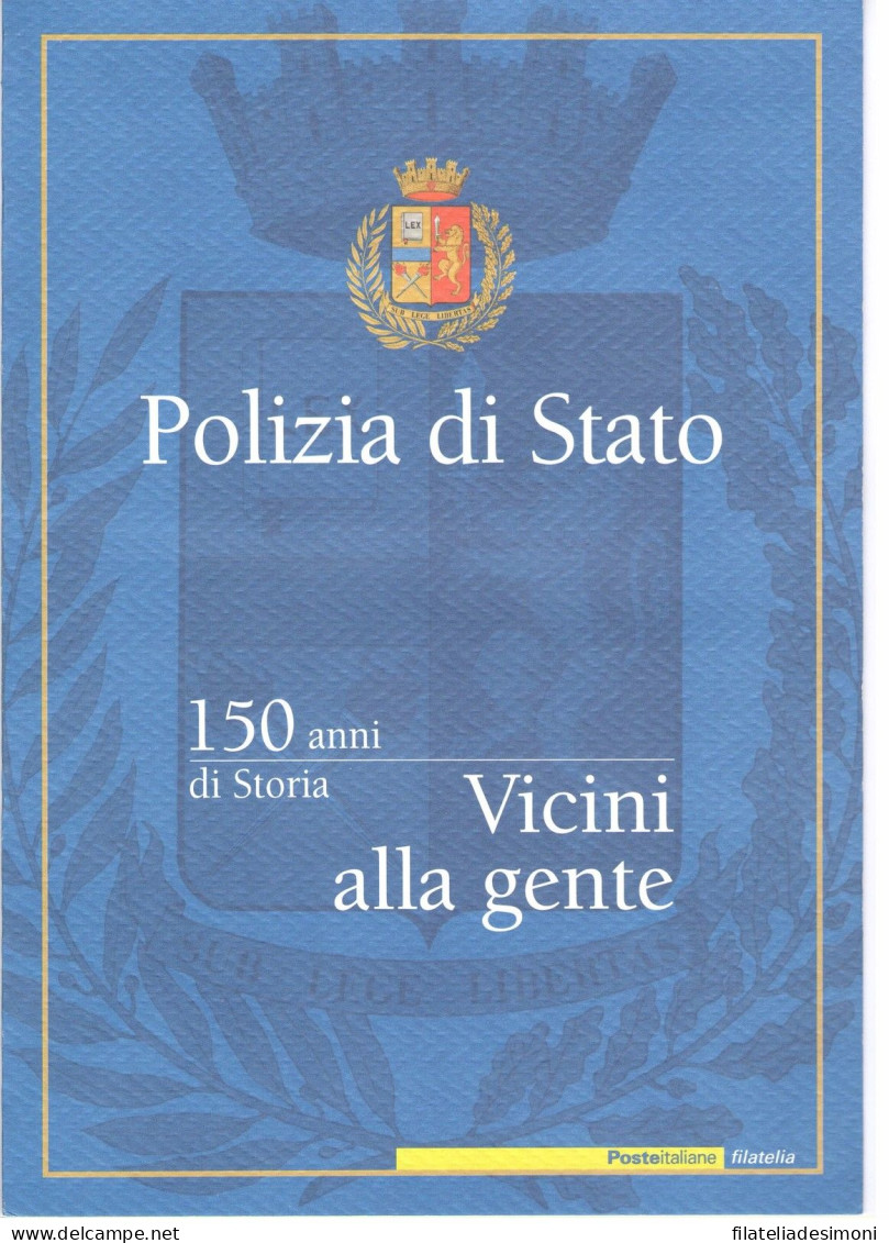 2002 Italia, Folder - Polizia Di Stato 150 Anni Di Storia N. 36 - MNH** - Pochettes