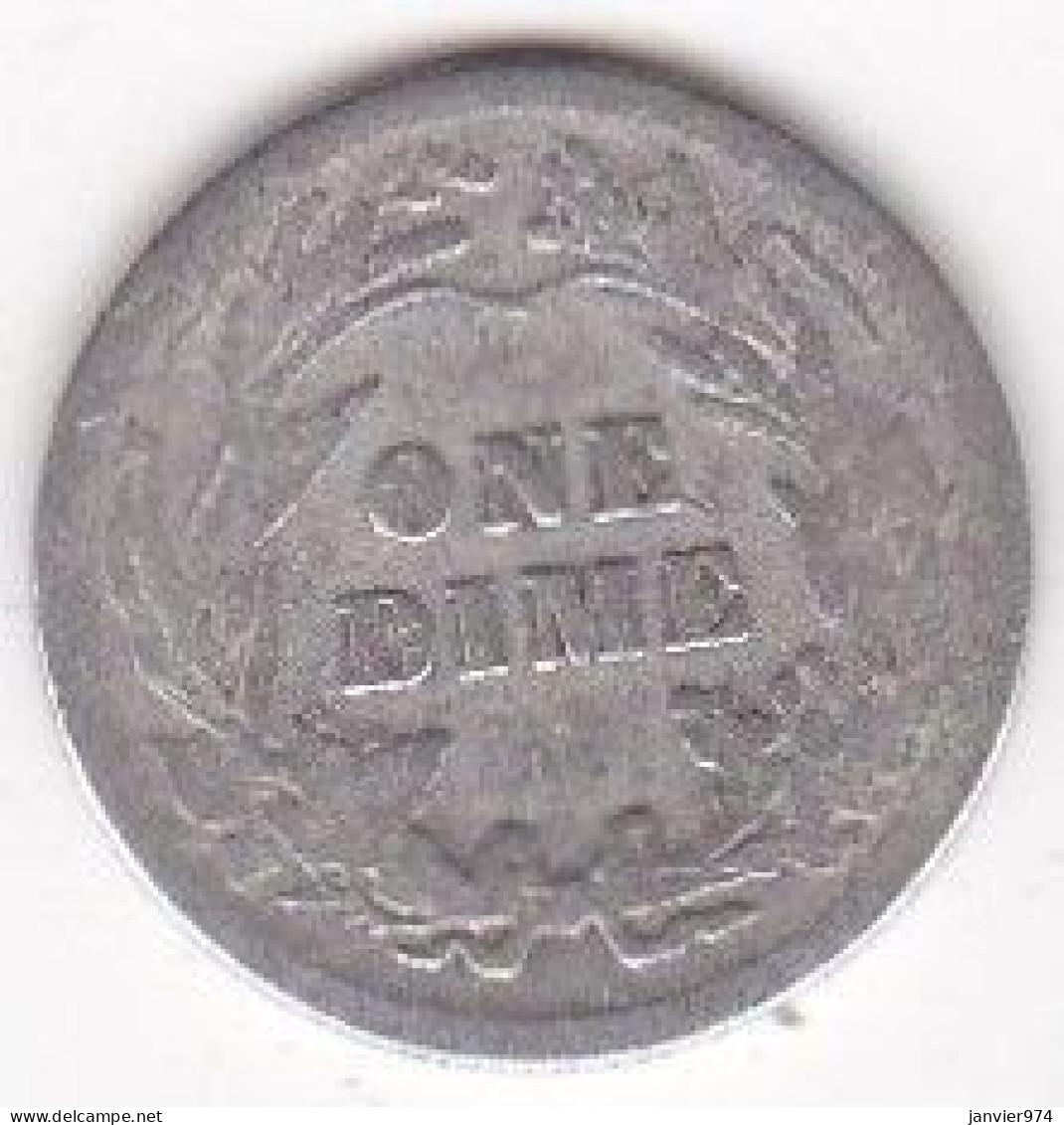 Etats-Unis. One Dime 1912 , Barber, En Argent, - 1892-1916: Barber