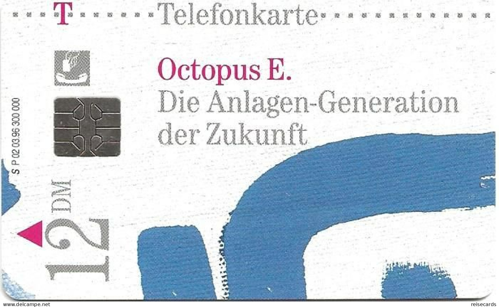 Germany: Telekom P 02 03.96 Octopus E, Anlagen-Generation Der Zukunft! - P & PD-Series: Schalterkarten Der Dt. Telekom