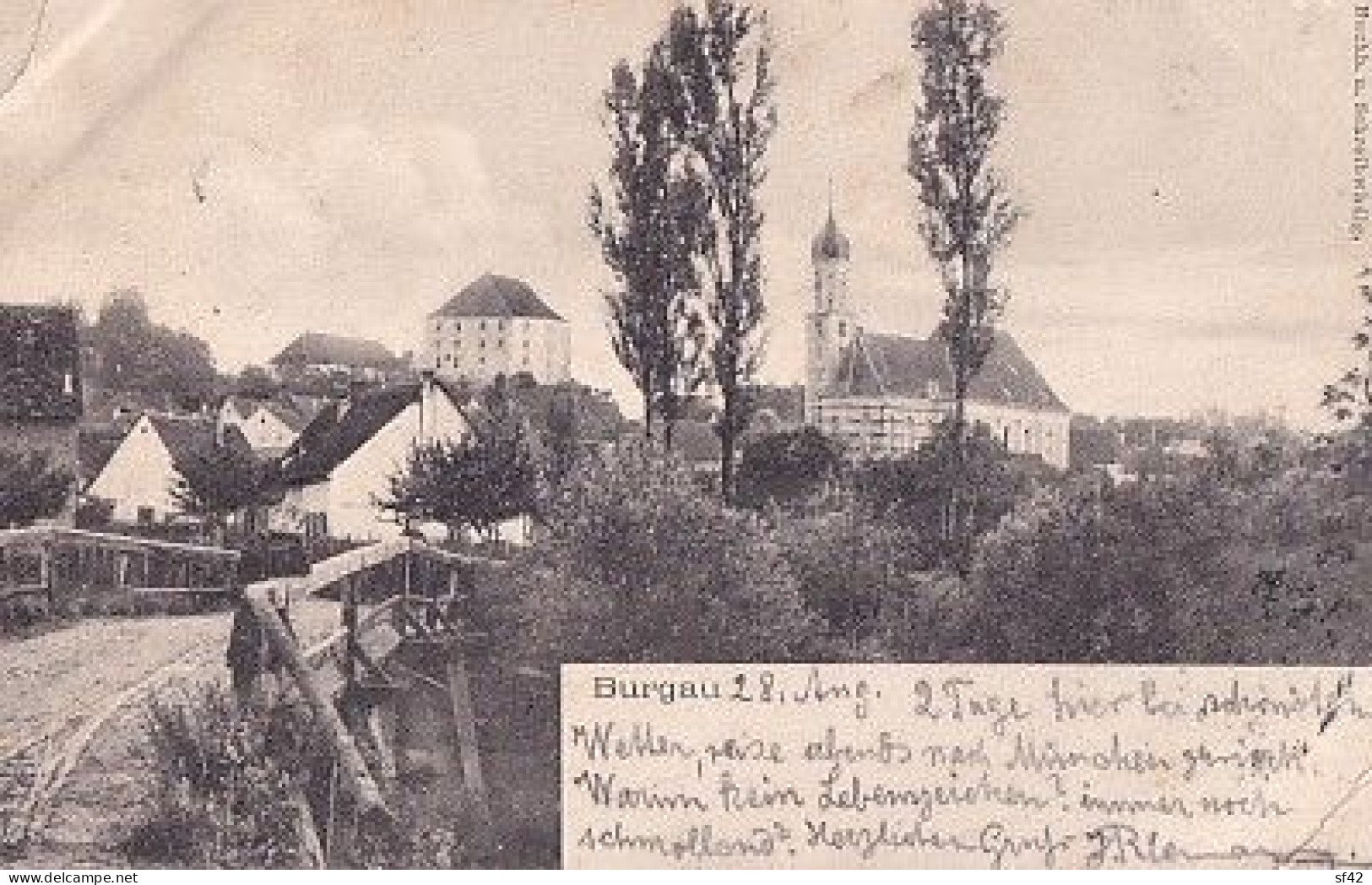 BURGAU                   PRECURSEUR - Attersee-Orte