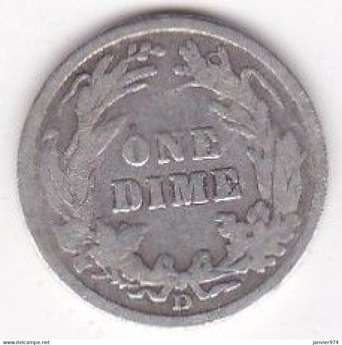 Etats-Unis. One Dime 1911 D Denver, Barber, En Argent - 1892-1916: Barber