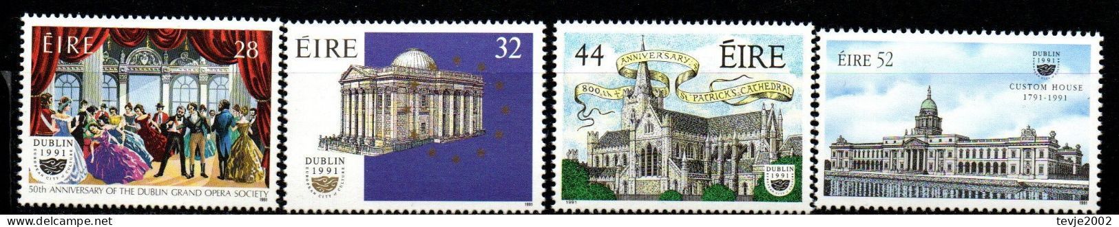 Irland Eire 1991 - Mi.Nr. 755 - 758 - Postfrisch MNH - Unused Stamps