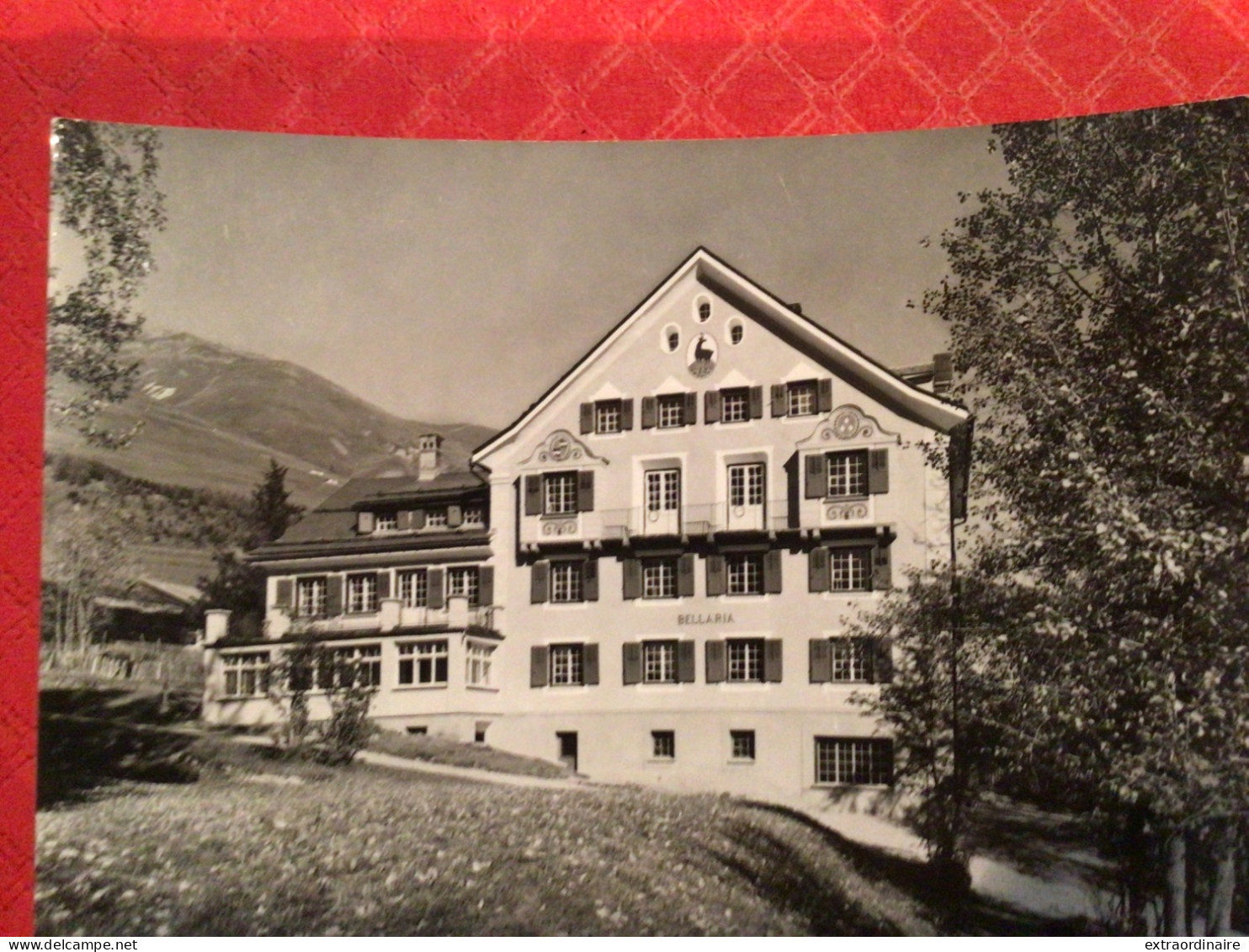 Zuoz Stadtzurch. Schulerheim Bellaria Circulée No. 776 - Zuoz