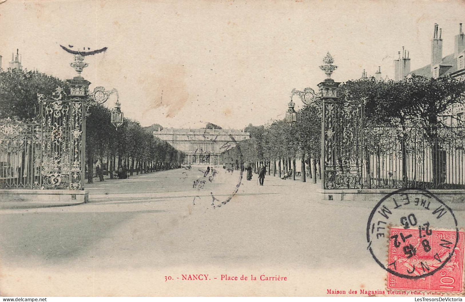 FRANCE - Nancy - Place De La Carrière - Carte Postale Ancienne - Nancy