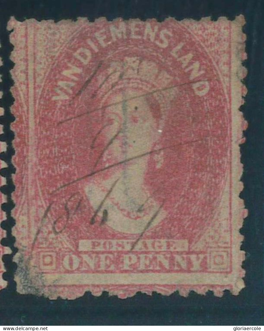 P2972 G - TASMANIA , SG 70 ? , PENN CANCELL - Used Stamps